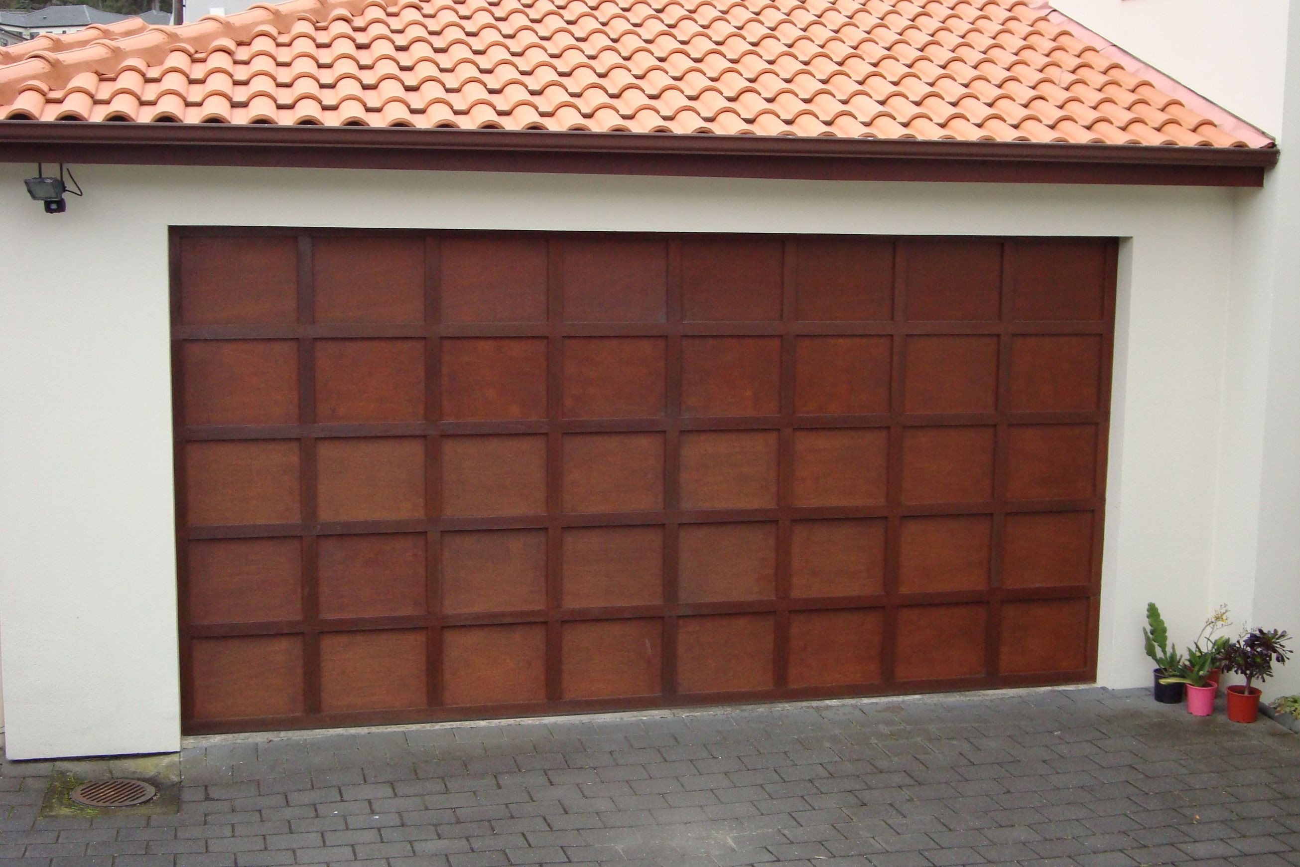 Ply and Batten Timber Garage Door