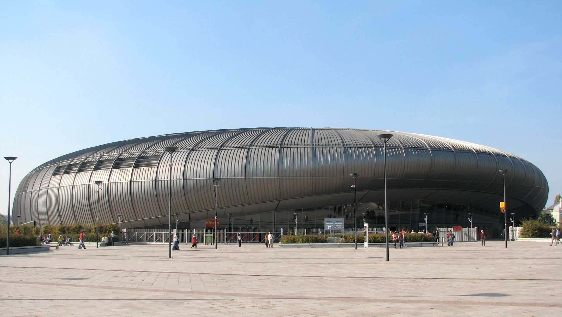 Budapest Sports Arena banner