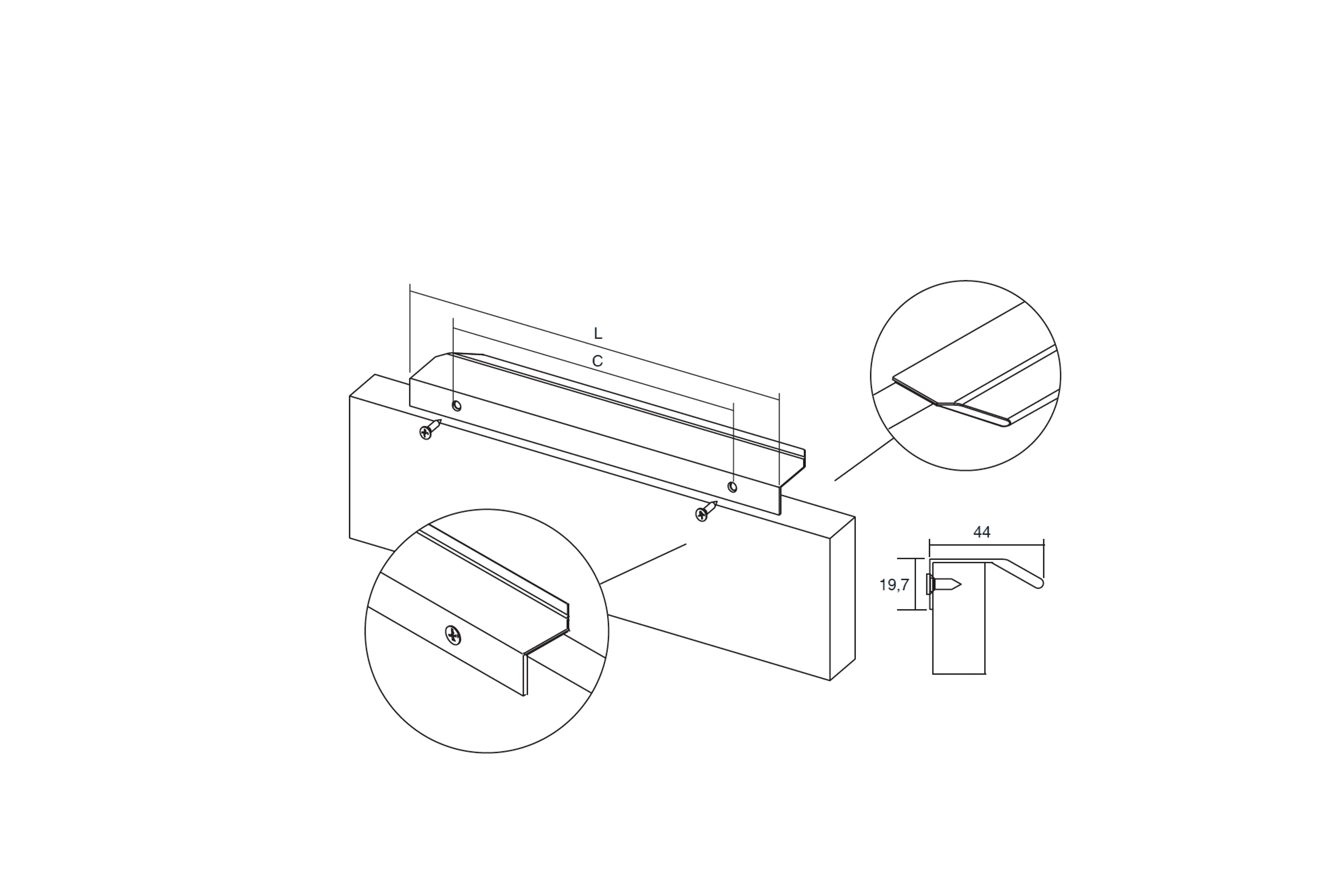 VANN Cabinet handle