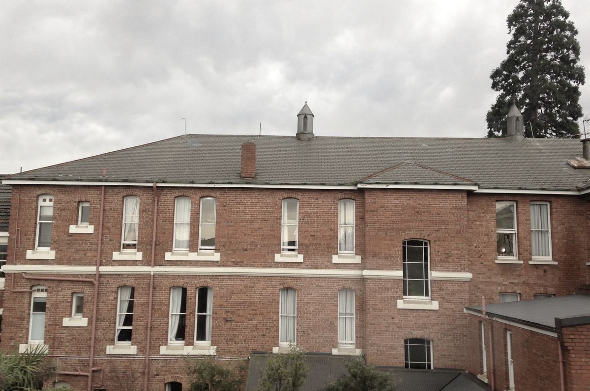St Margaret's College, Dunedin -  Half the weight of slate –