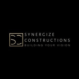 Synergize Constructions professional logo