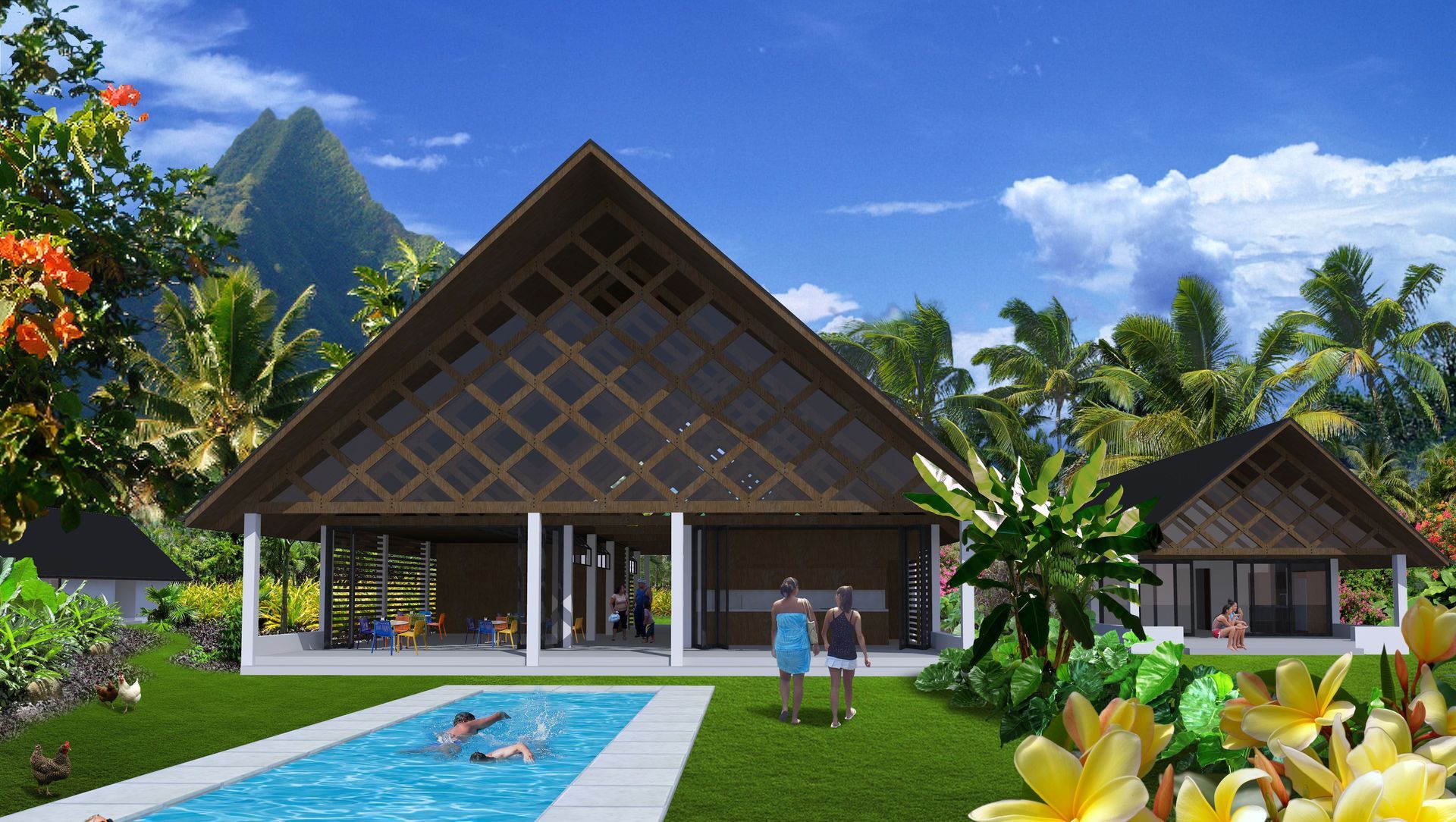 Rarotonga Cook Islands - Miriama's Eco Village banner