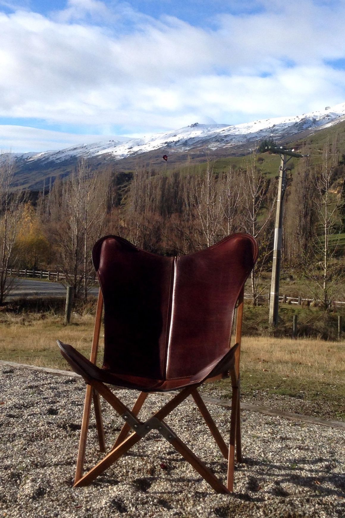 Palermo Folding Leather Chair