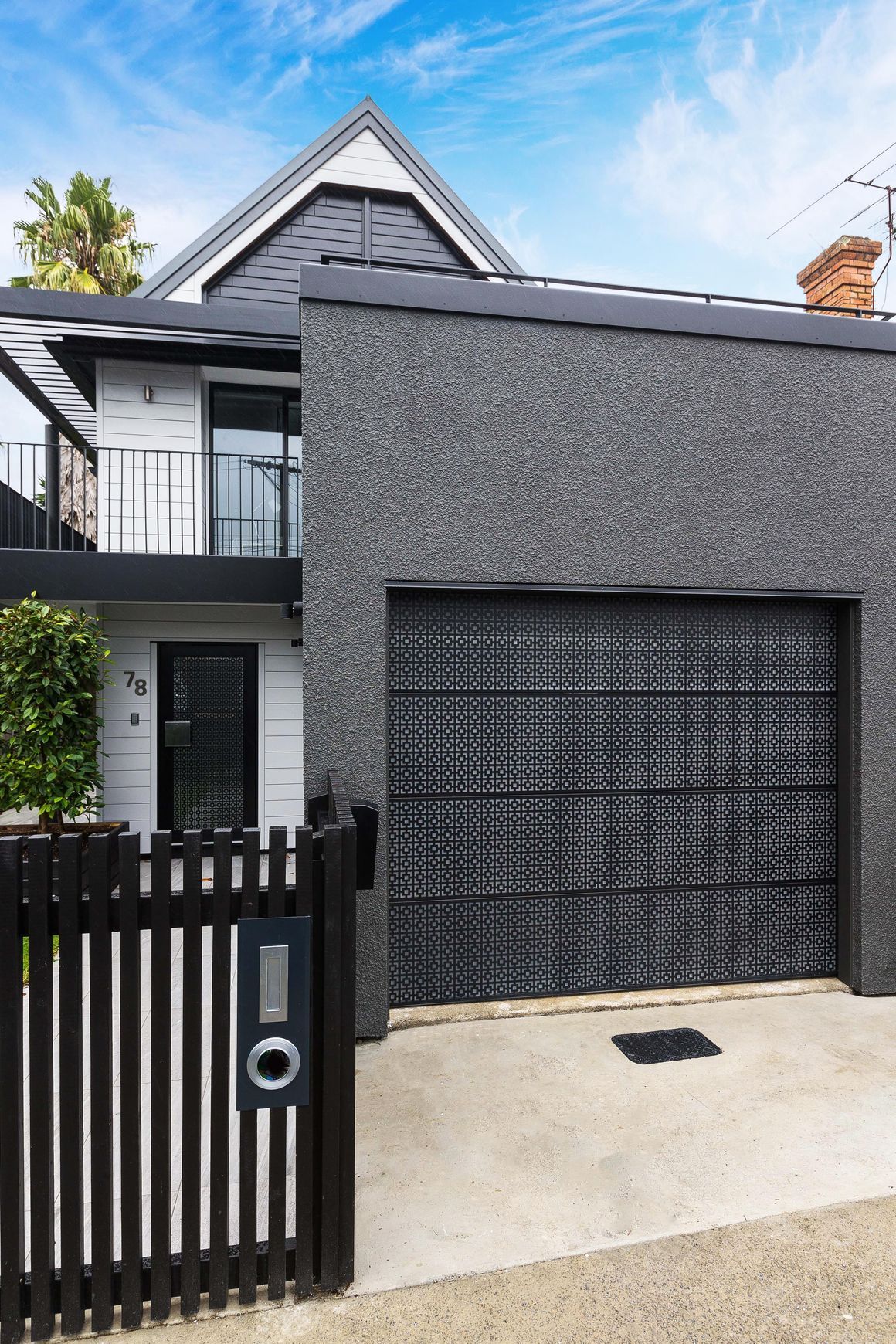 Laser Cut Garage Door