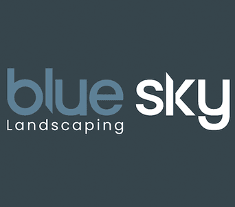 Blue Sky Landscaping professional logo