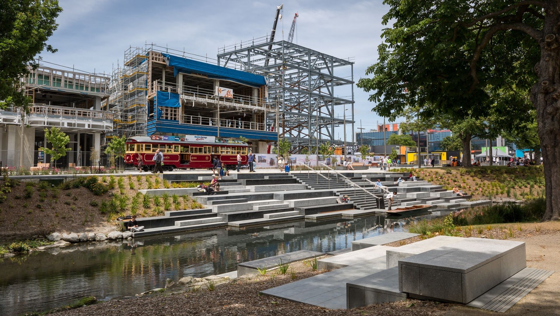Bridge of Remembrance + Terraces banner