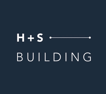 H + S Building professional logo