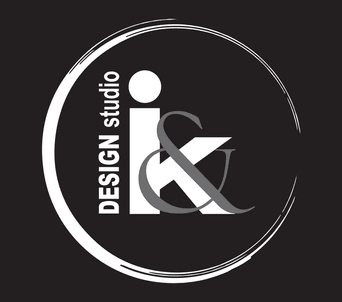 I & K DESIGN studio professional logo