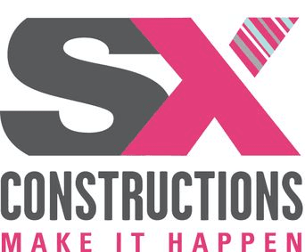 SX Constructions professional logo