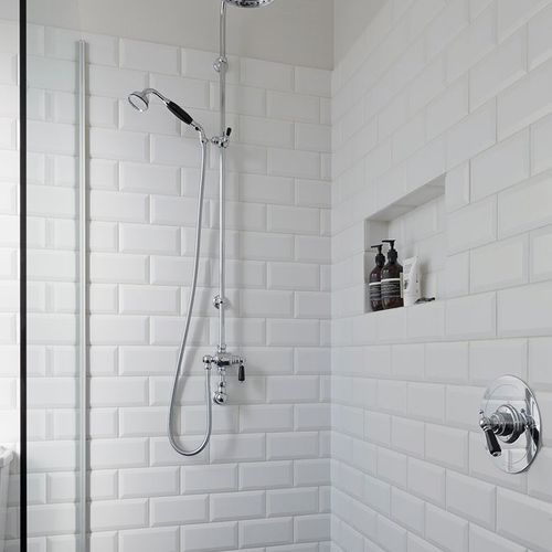 Perrin & Rowe Showers with Black Porcelain