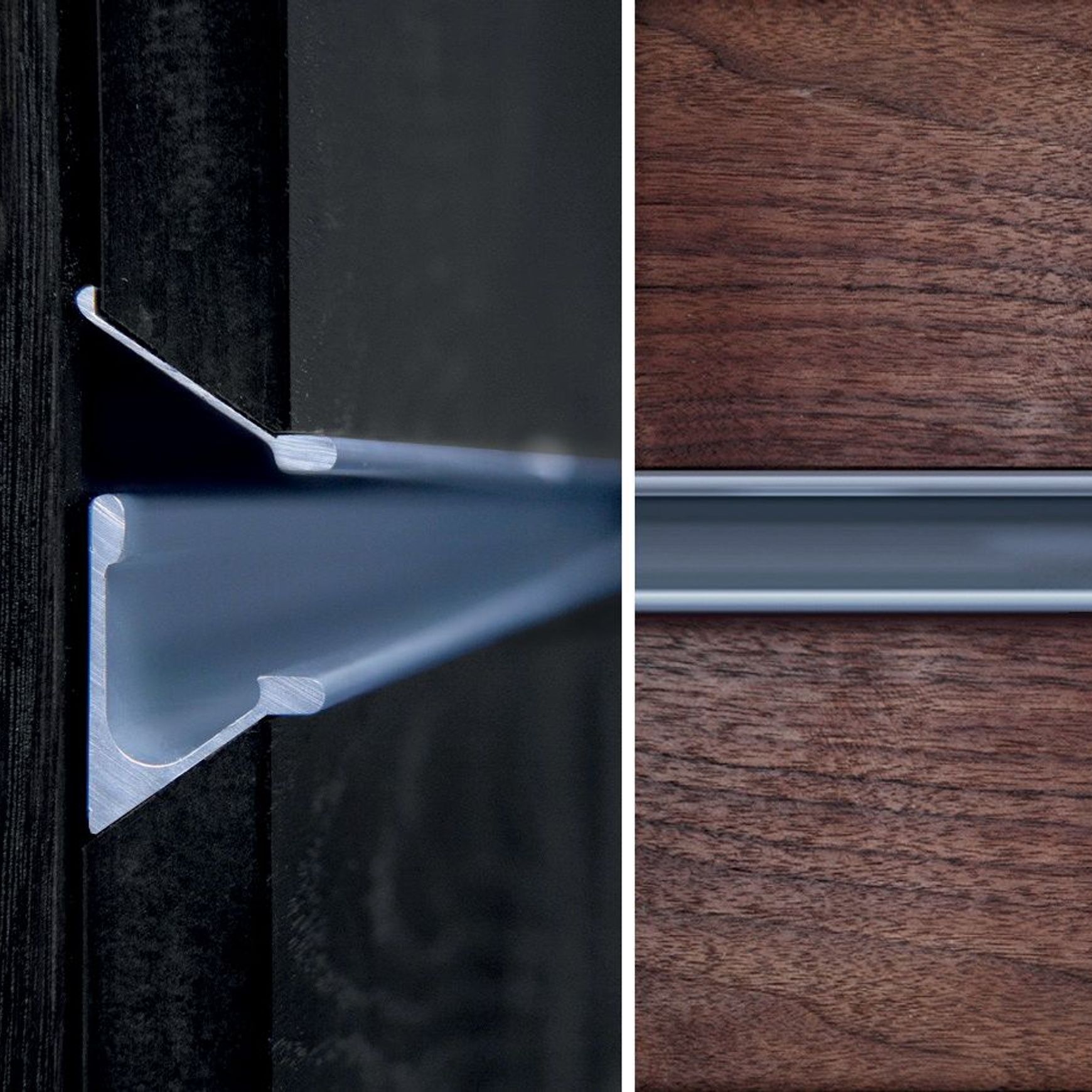 HB 370 Continuous Drawer Pull for Cabinetry