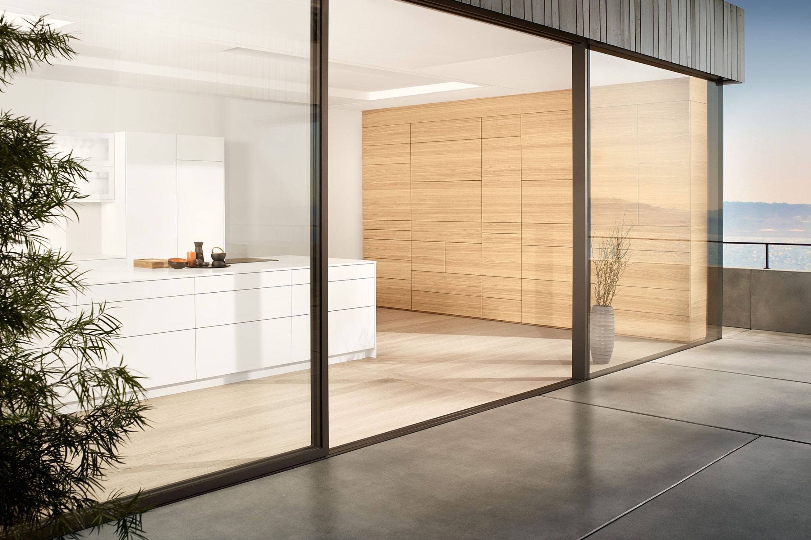 Handle-less Cabinetry