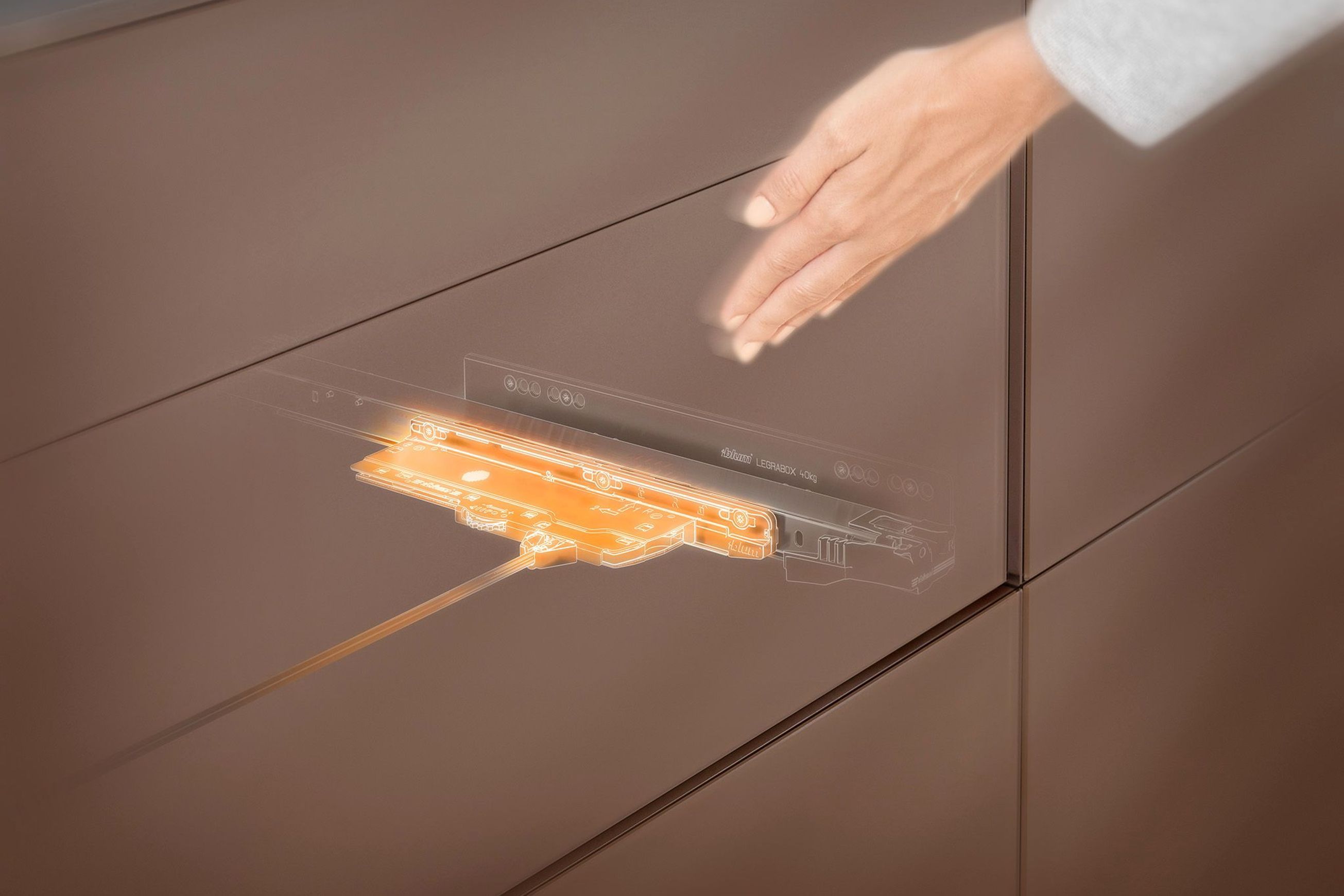 TIP-ON BLUMOTION for LEGRABOX