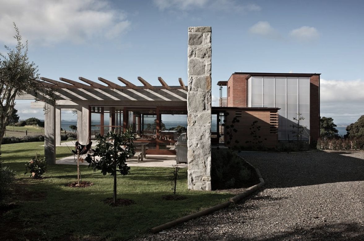 House For Awhitu Wines, Awhitu Peninsula