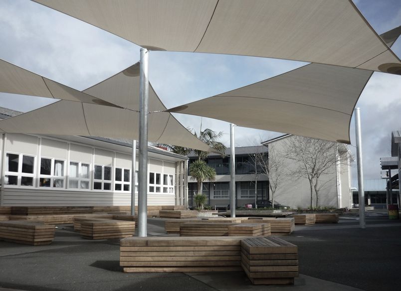 Rangitoto College Courtyards