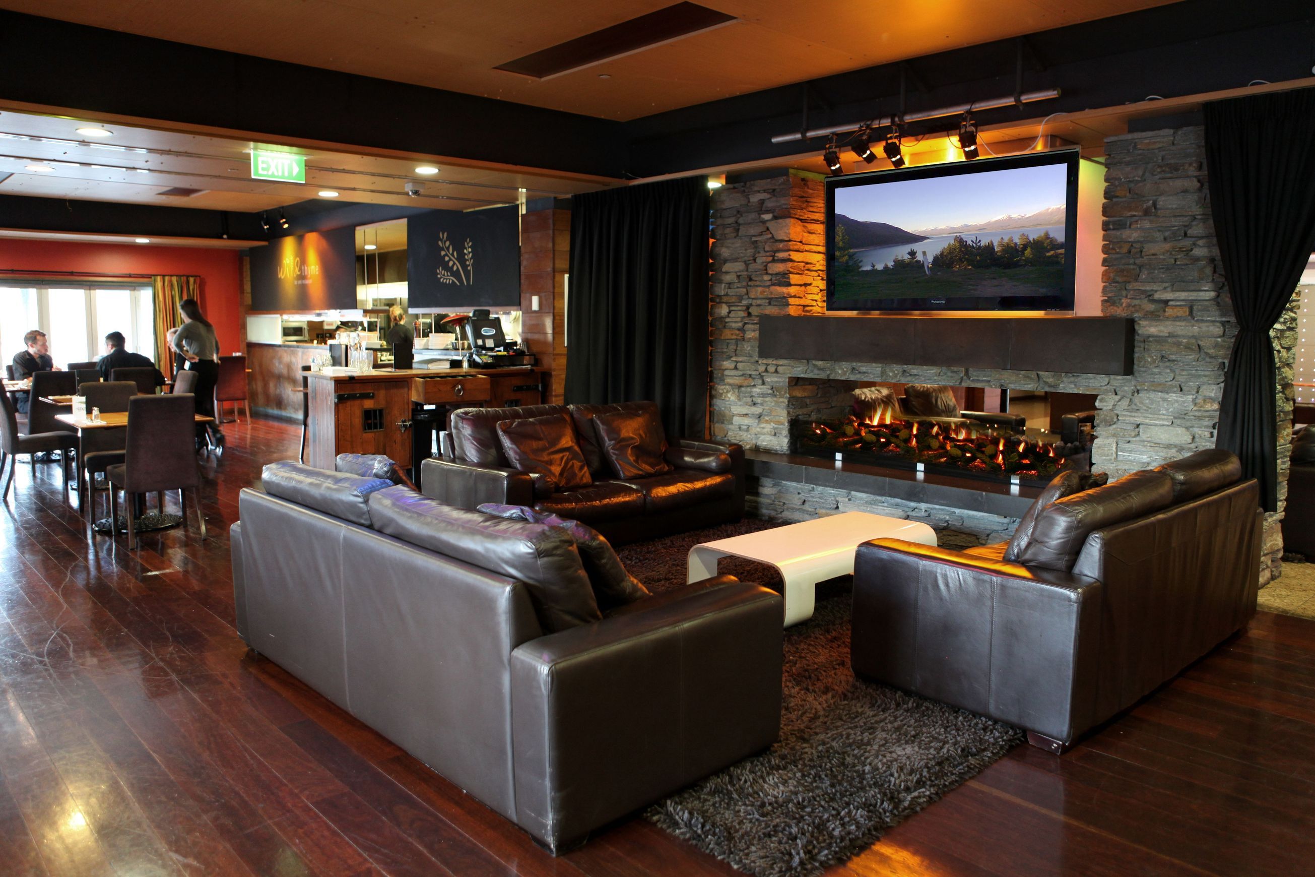 Eastside Nook Fireplace