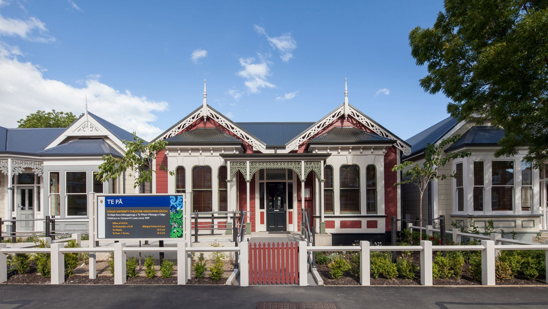 Te Pa - University of Otago Childcare Centre banner