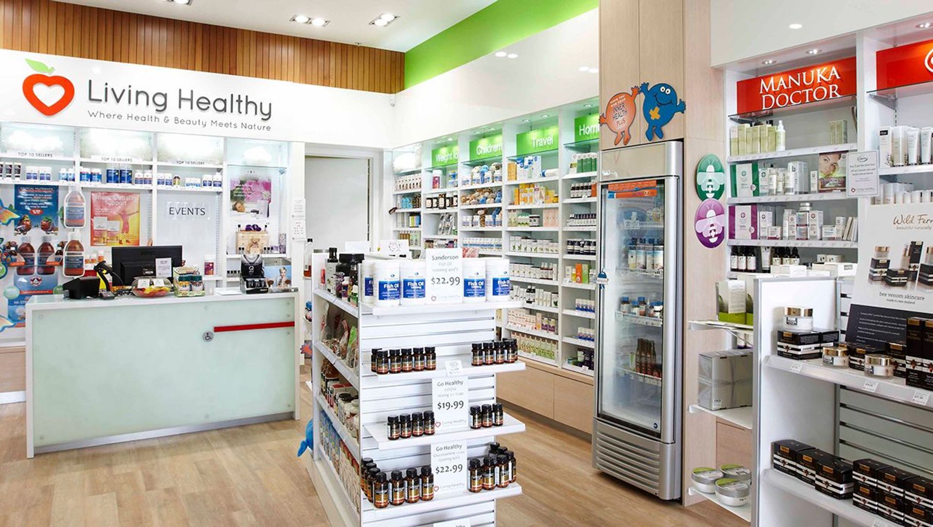 Living Healthy banner