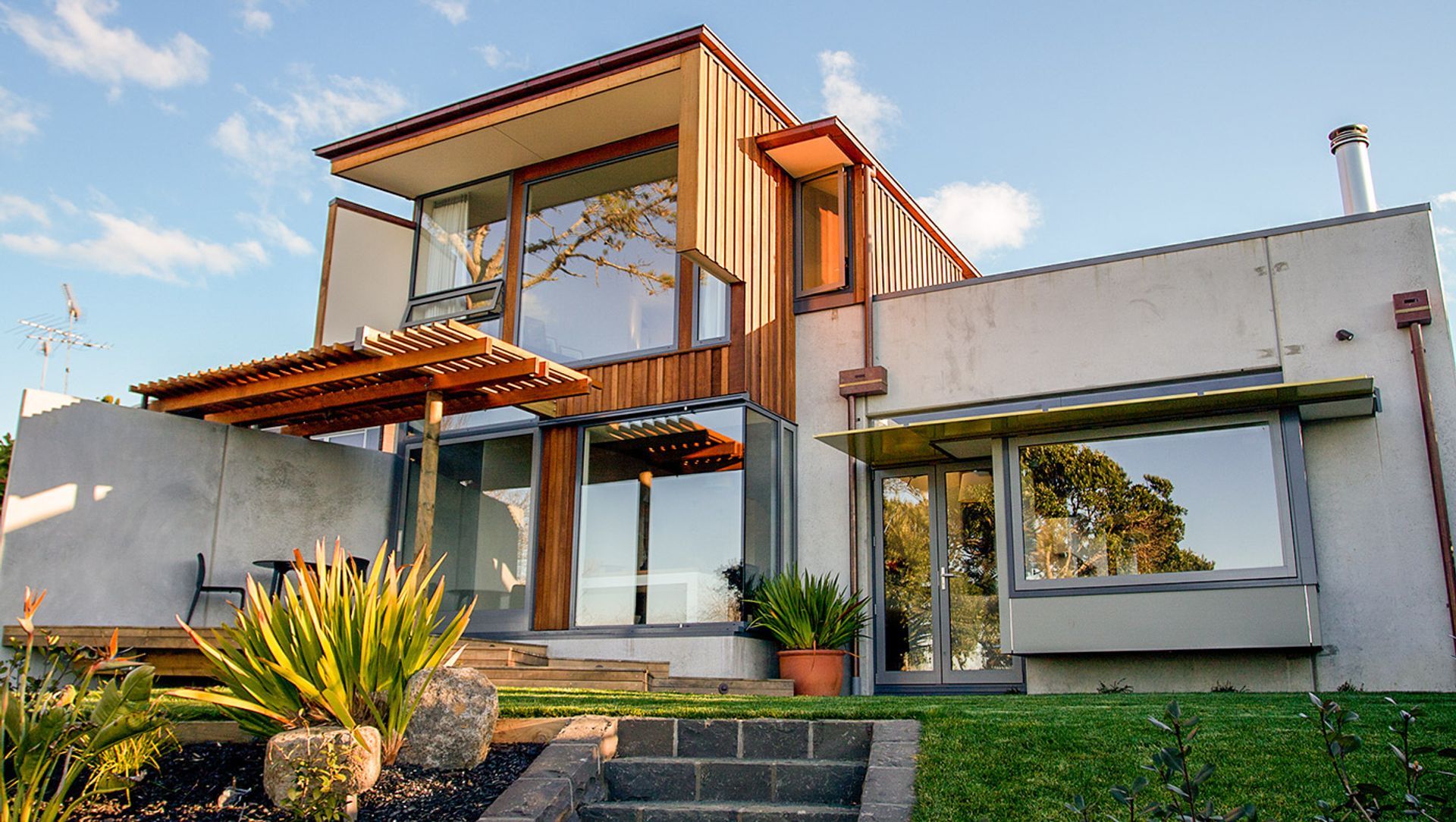 Lake Pupuke House, Mitchell & Stout Architects banner