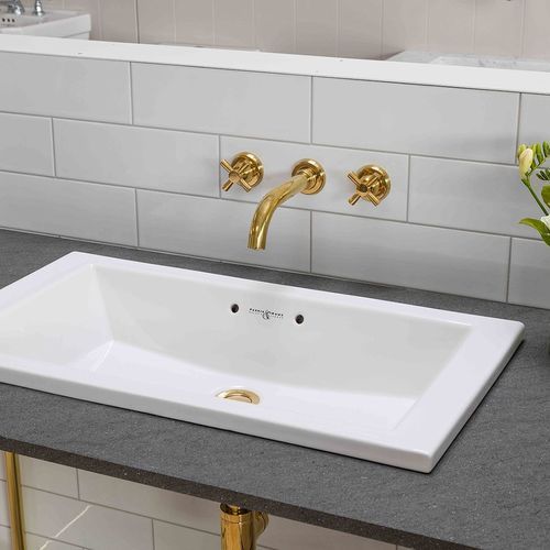 Perrin & Rowe Contemporary Rectangular Basin