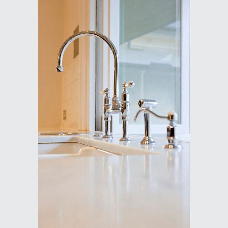 Perrin & Rowe Ionian Kitchen Tap Mixer With Spray Rinse