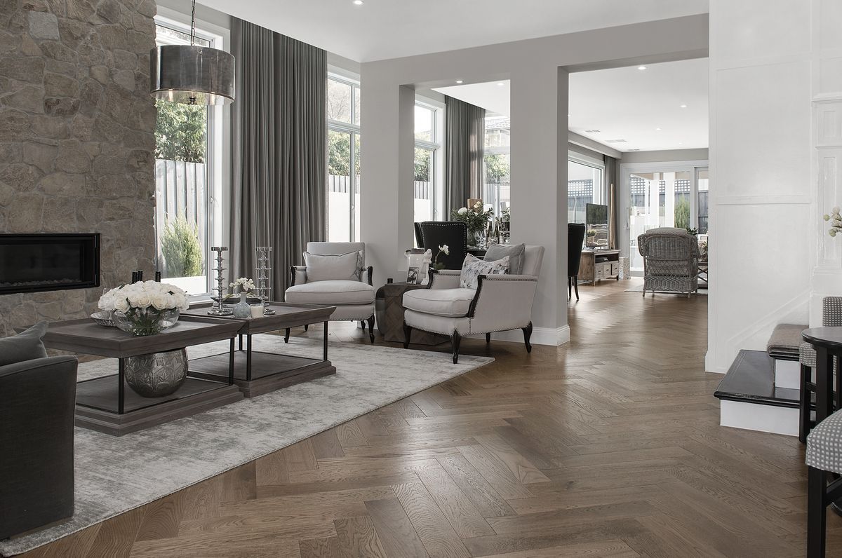 Porter Davis Display French Oak Flooring