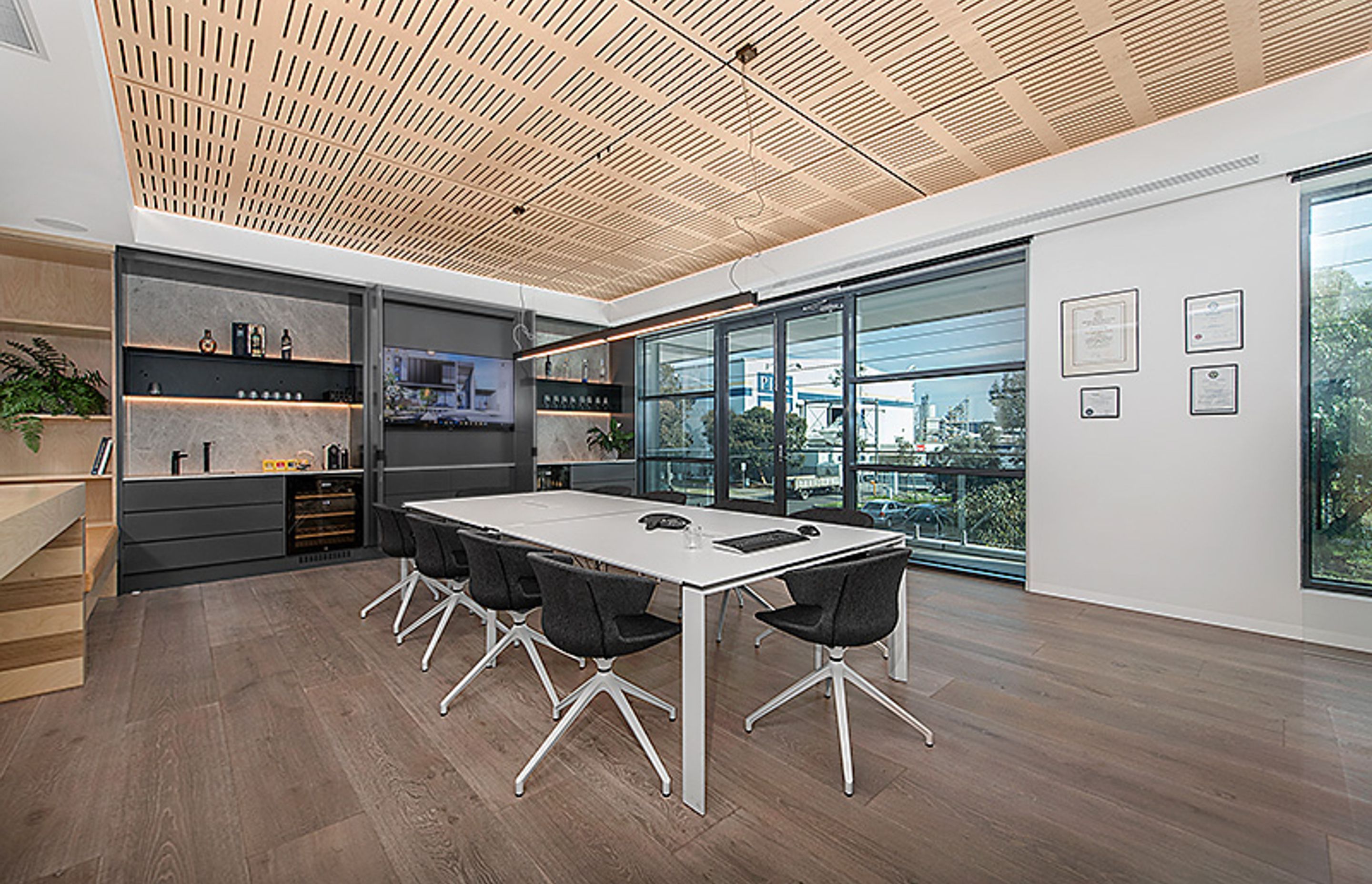 Seidler Boardroom French Oak Flooring