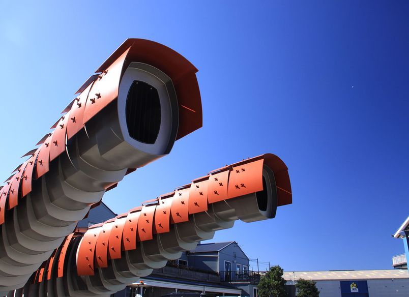 Kumutoto Toilets, Wellington