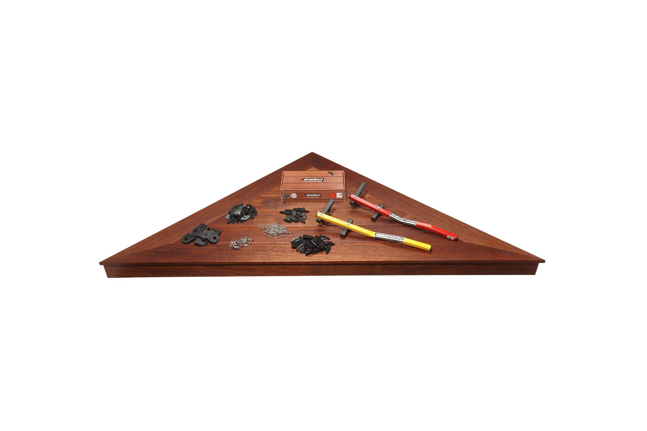 Nail-Free ShadowDeck™ Kwila Dome Decking System