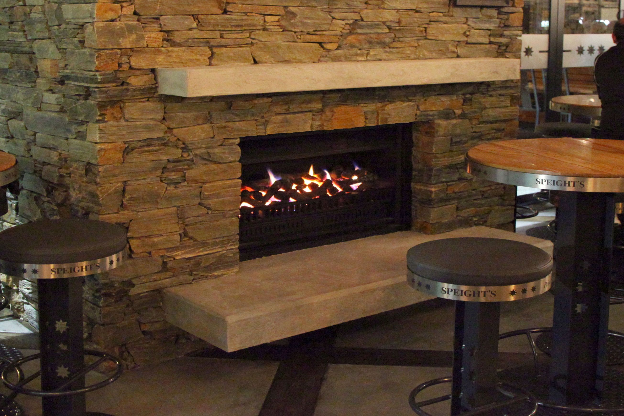 Thermoflow Open Gas Fireplace