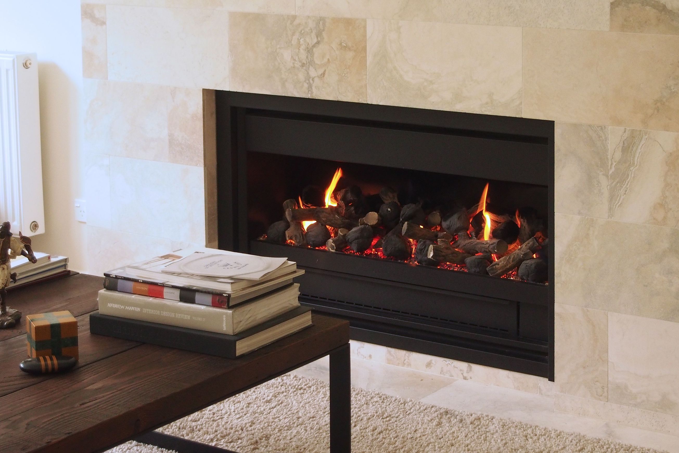 Thermoflow Open Gas Fireplace