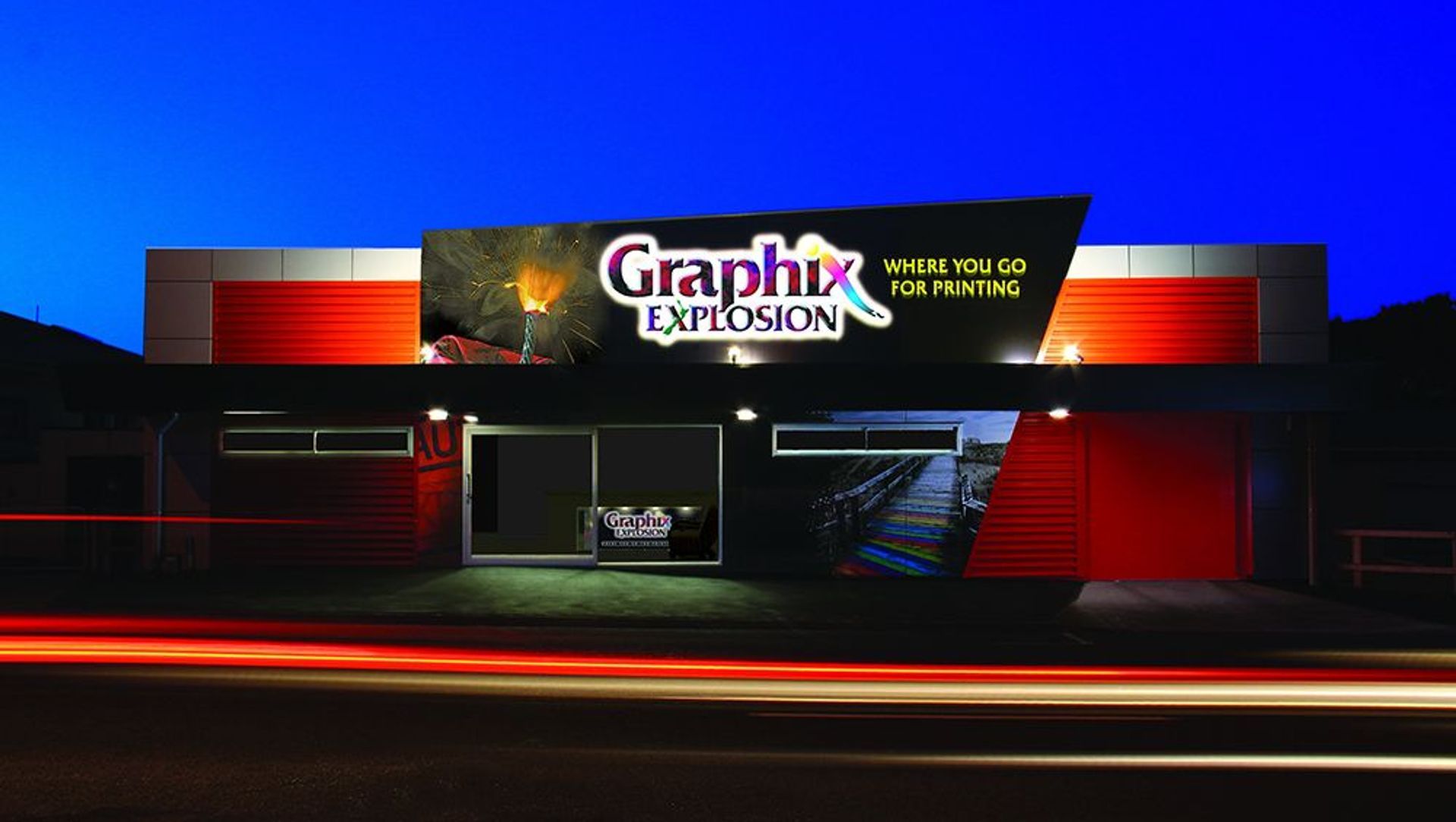 Graphix Explosion banner