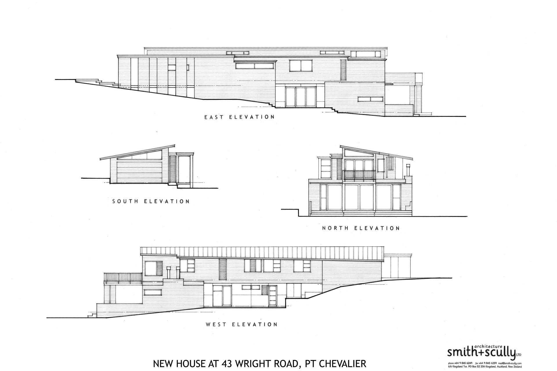 Contemporary New House in Point Chevalier