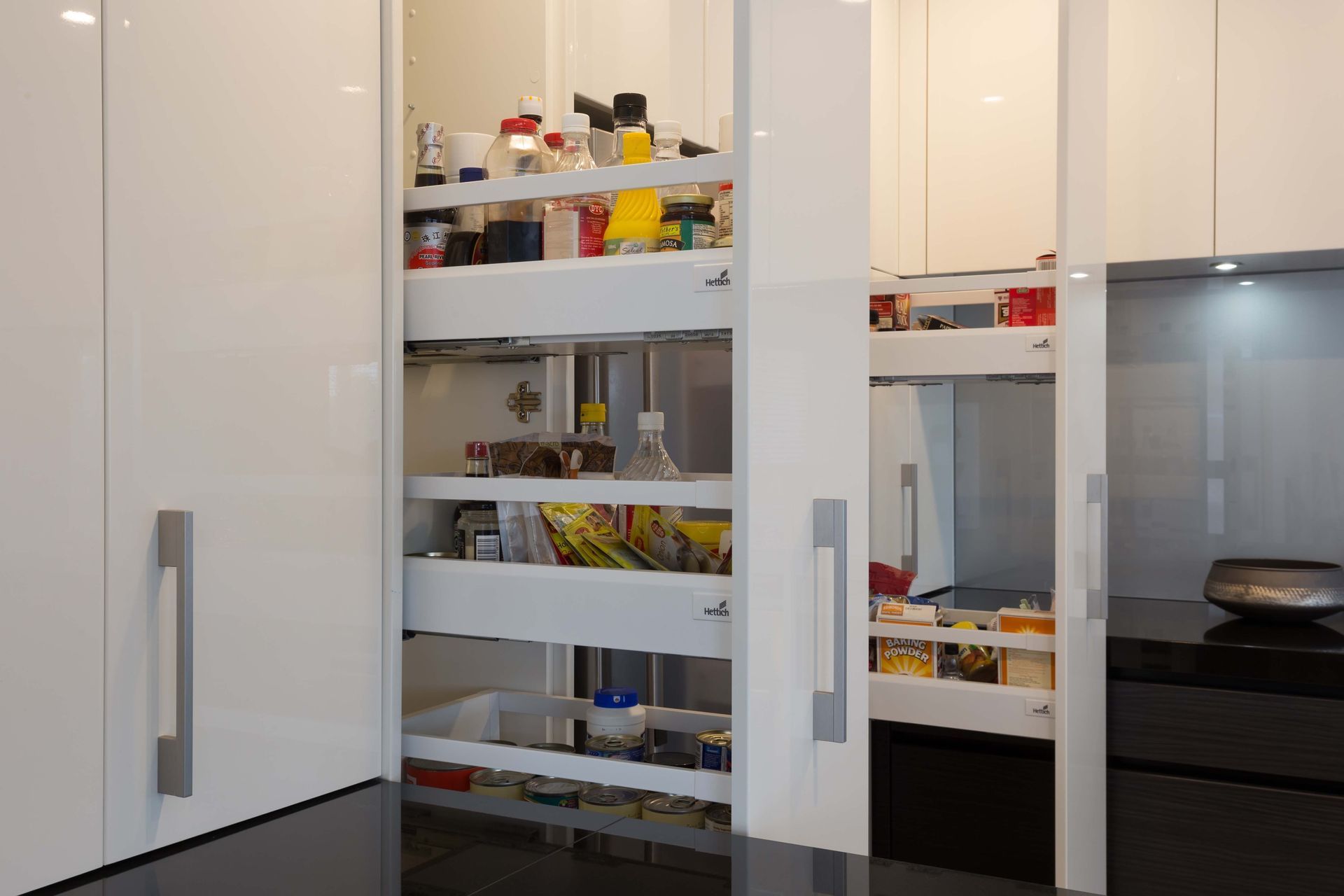 Ebony and Ivory Kitchen