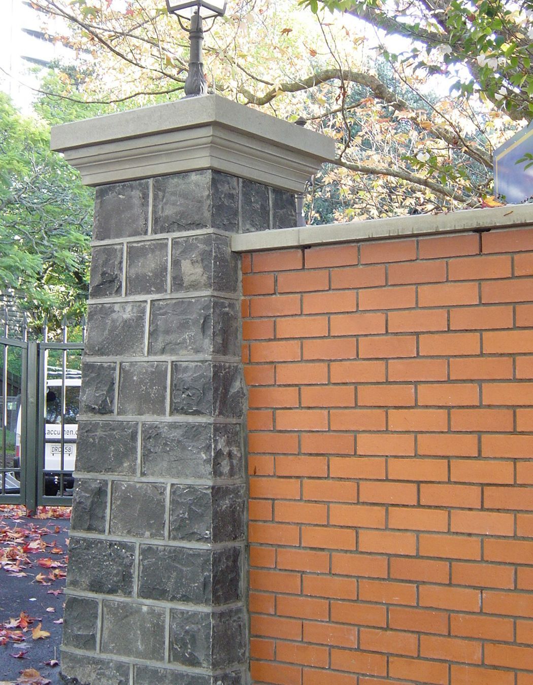 Fence capping Auck Girls Grammar