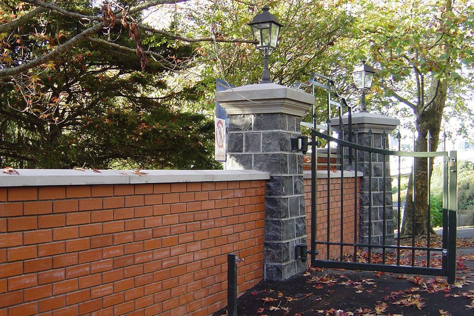 Fence capping Auck Girls Grammar