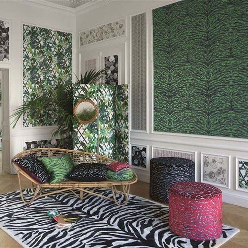 Noveaux Mondes Wallcoverings Collection by Christian Lacroix