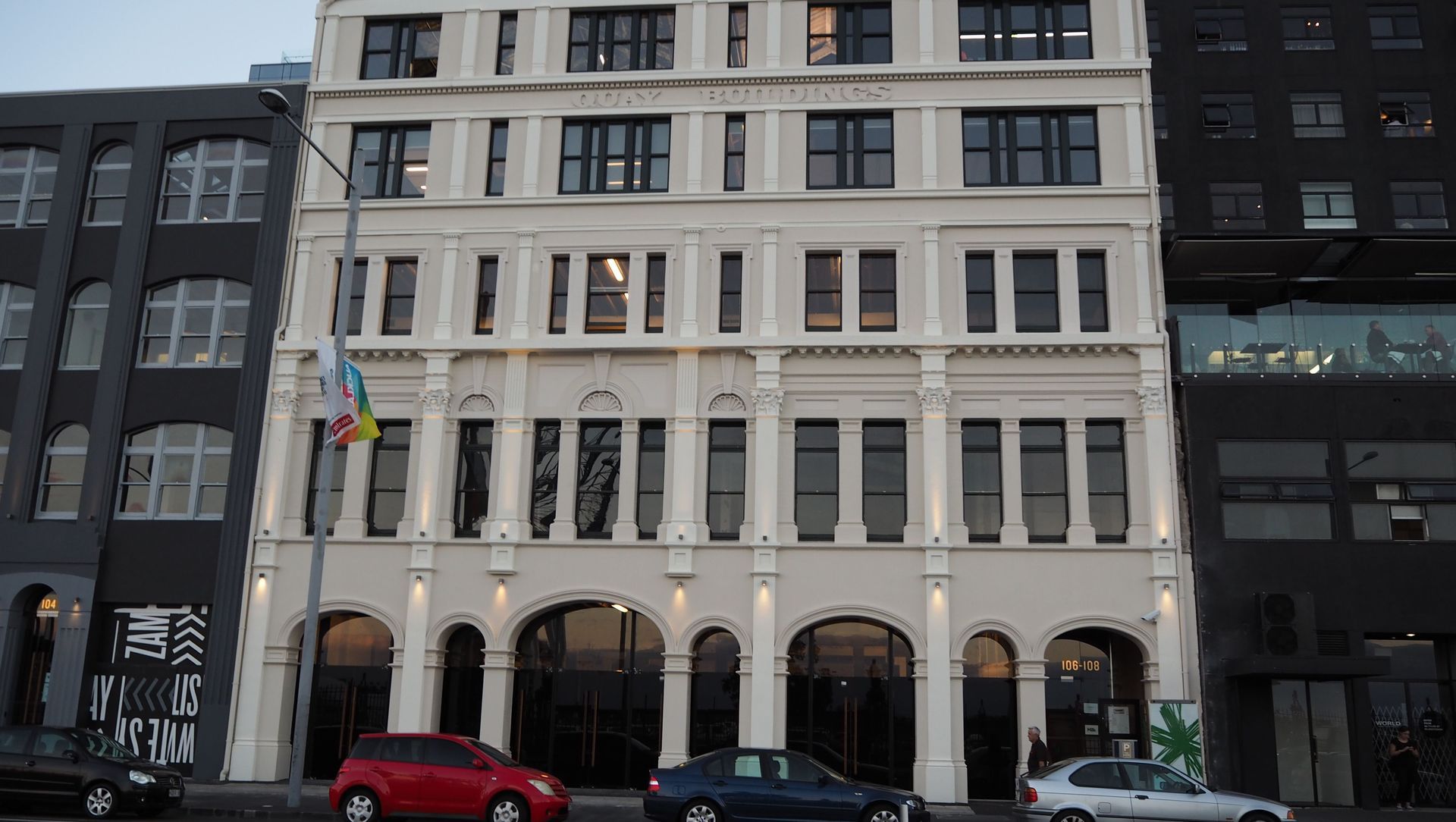 Quay Buildings Britomart Auckland banner