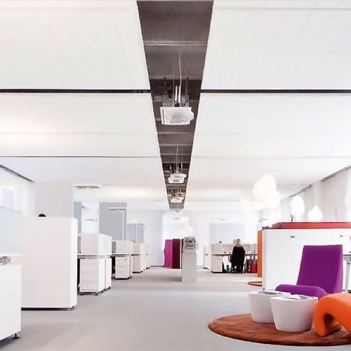 Specialty and Metal Pan Ceiling Panel, AMF Thermatex Sonic Sky