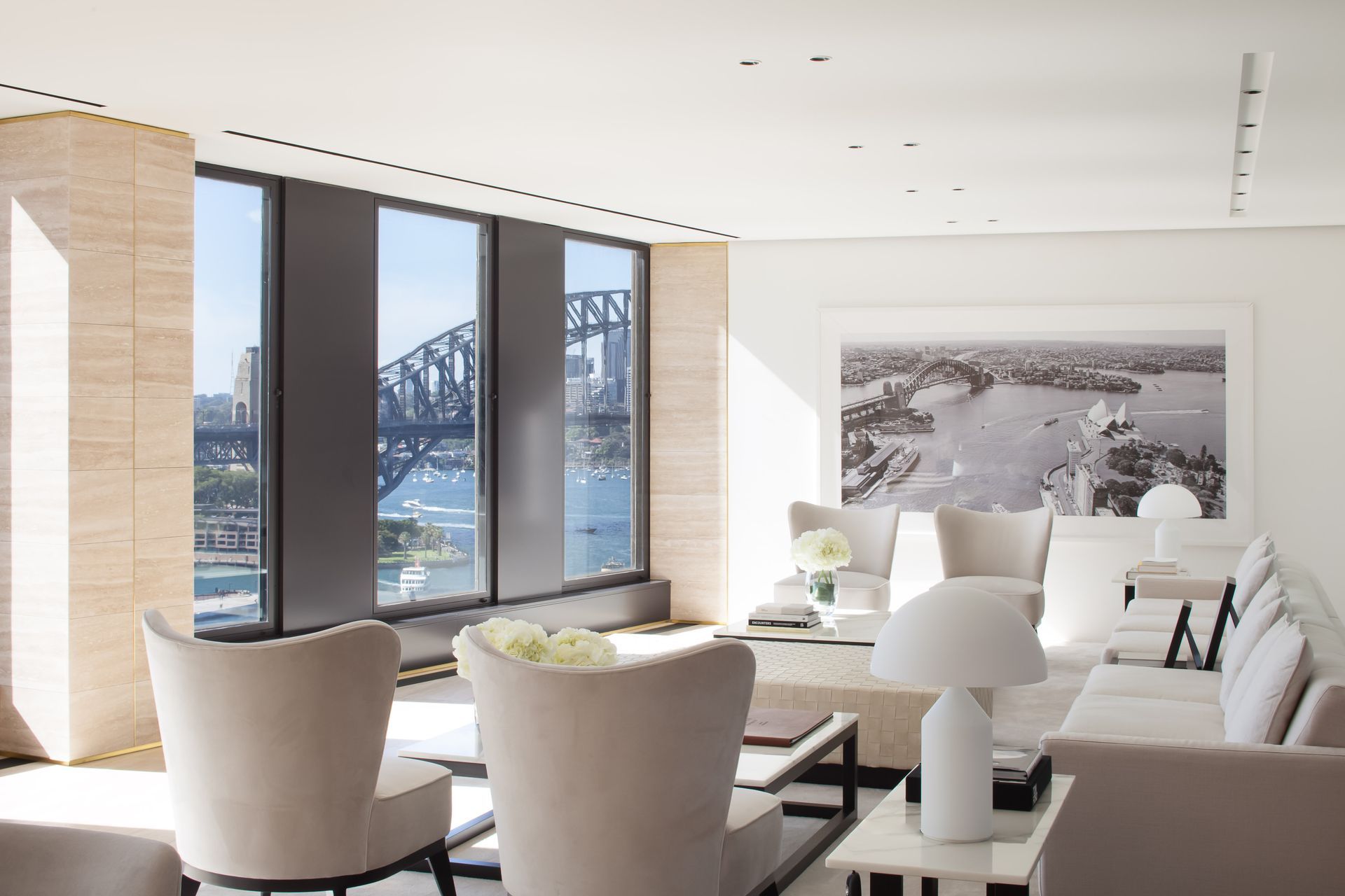 Opera Residences, Sydney. Lead interior design by Tracey Wiles for Woods Bagot, with architecture by Tzannes.