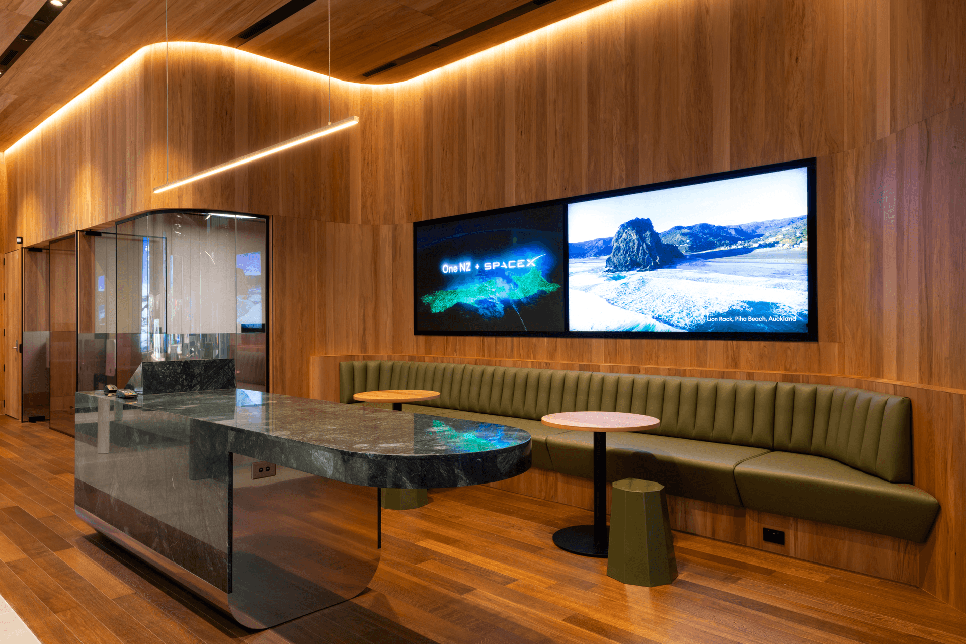 Dimension Shopfitters has already converted six Vodafone stores to One NZ stores.