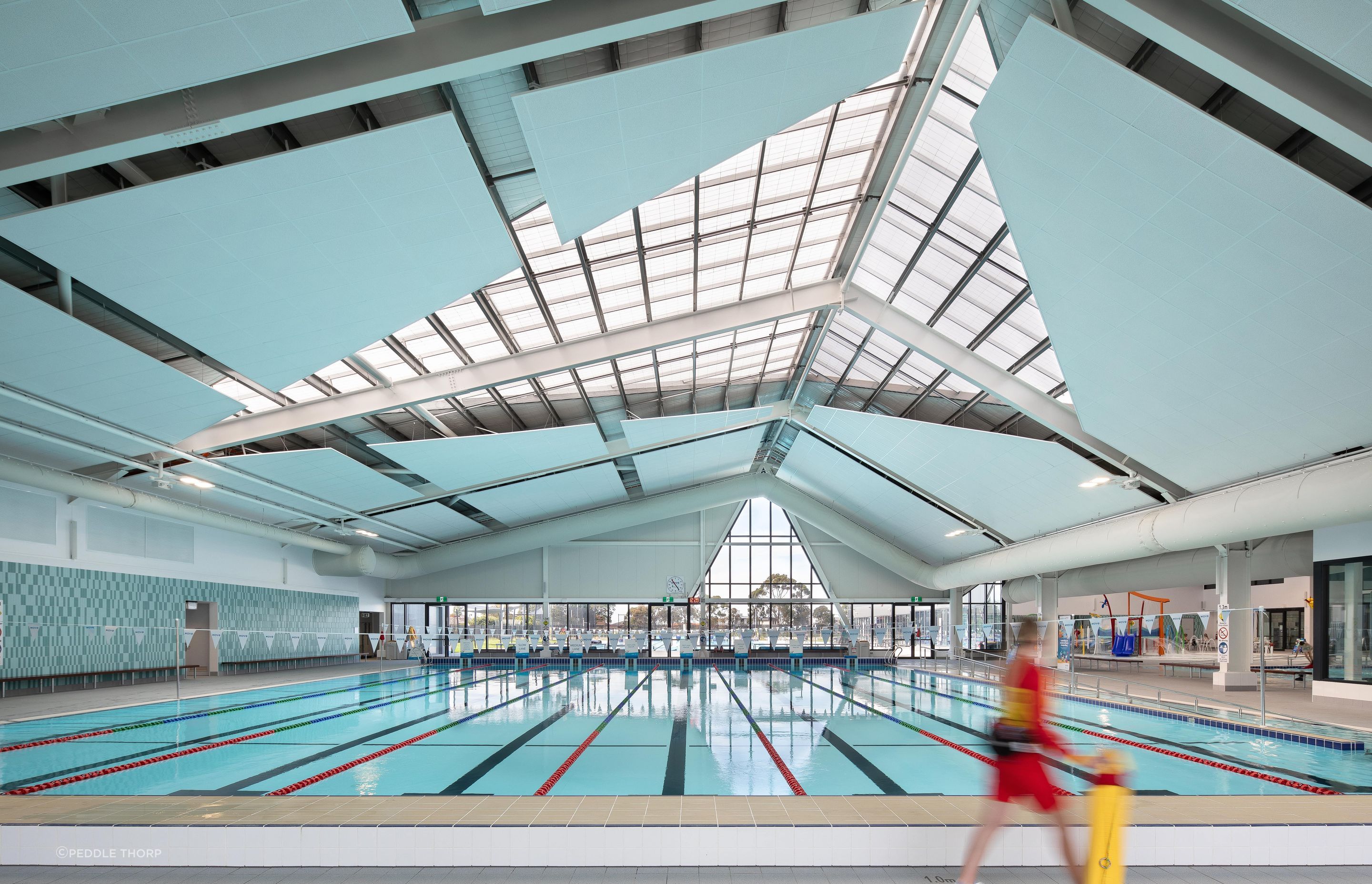 YAWA's eight-lane swimming pool.
