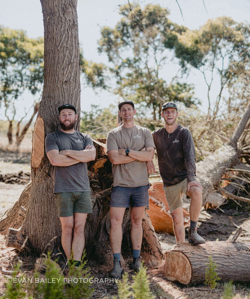 The 35 South Building Co directors, left to right: Ben Kernahan, Sam Foutoulis and Tom Shaw.