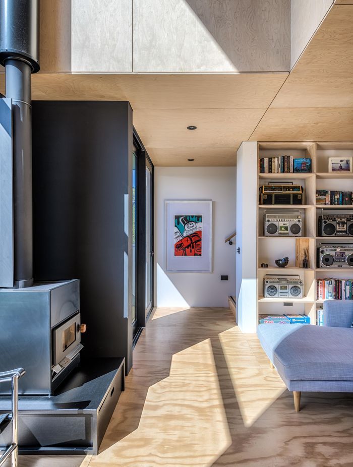 Natural sunlight streams into the home