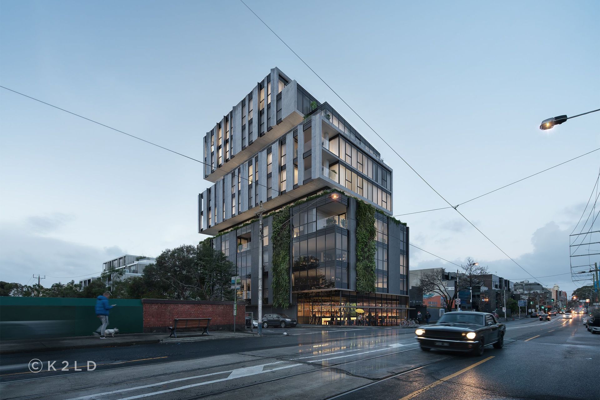 Stunning example of modern architecture with the Ukiyo building designed by K2LD
