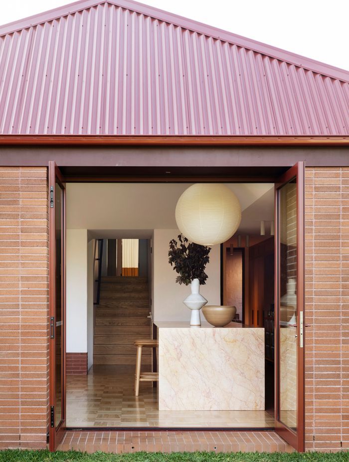 The modern extension connects beautifully.