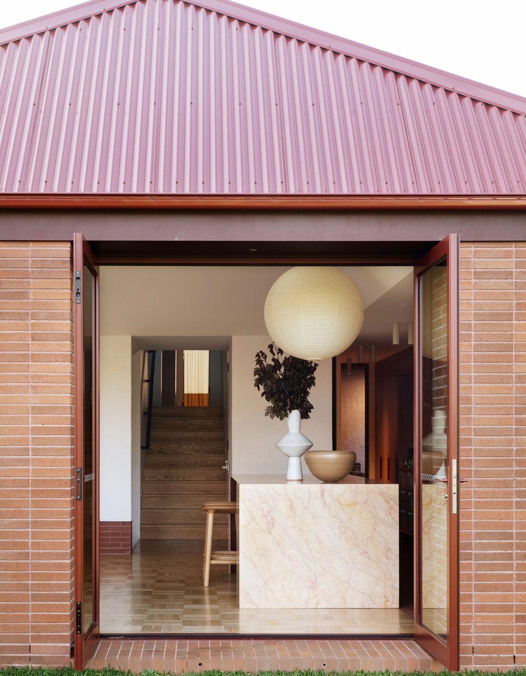 The modern extension connects beautifully.