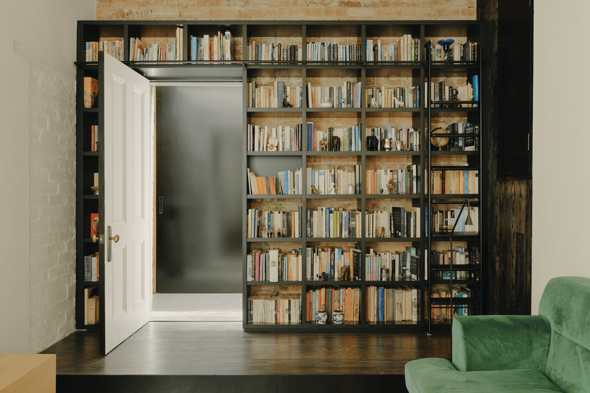 There’s a whimsical nature to the build, and a unique design decision on Child’s behalf to combine two separate structures.