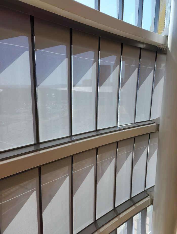Verosol blinds play a crucial role in the project.