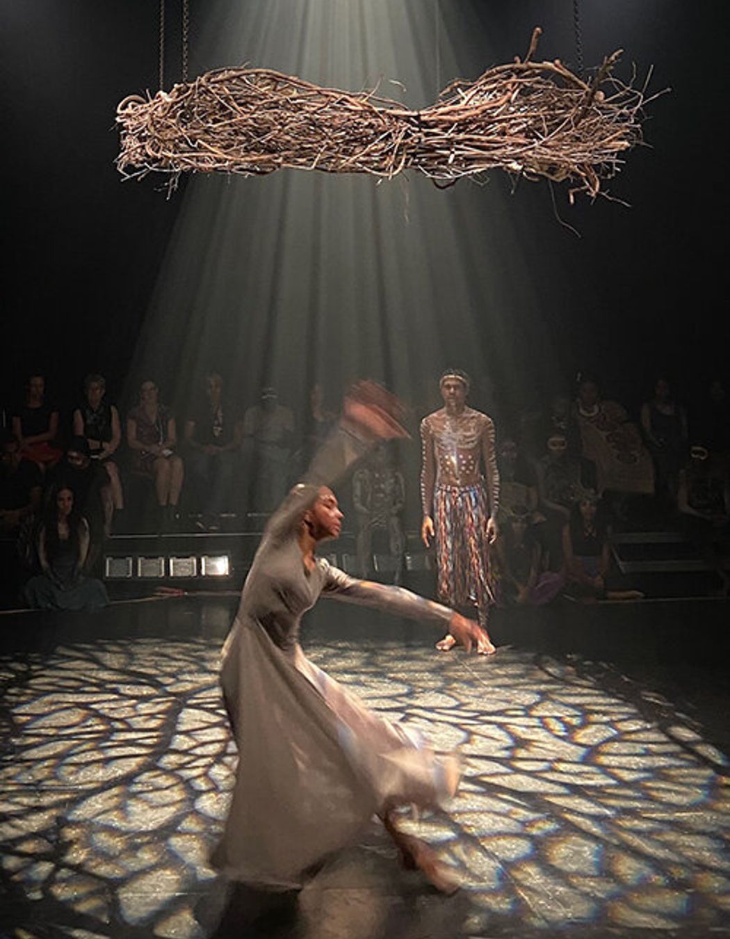 Dancers performing at Bulmba-ja's opening night